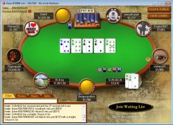 a pokerstars ring game table